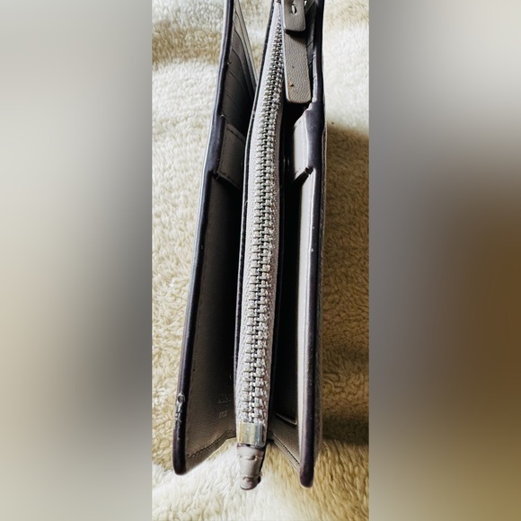 KateSpade Patterson Drive’Taupe Leather Bifold Snap Wallet Excellent Condition - Picture 4 of 13